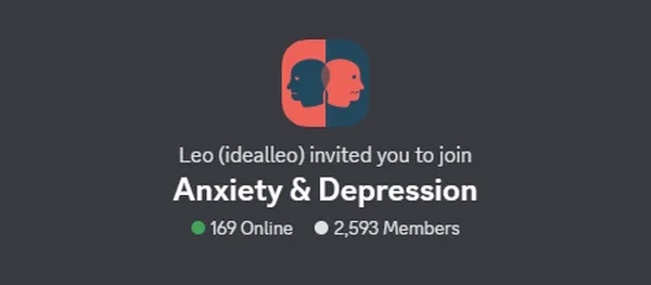 Discord: Anxiety and Depression Support