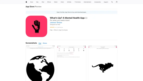 What's Up? A Mental Health App