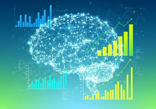 Abstract visual of data analysis and scientific validation