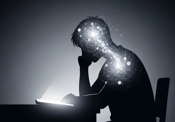 A person sitting at a desk, thoughtfully filling out a self-assessment form, representing a journey of self-discovery.